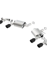Borla 2016-2023 Chevrolet Camaro SS With Dual Mode Exhaust (NPP) Axle-Back Exhaust System S-Type                                     - 11924CB - Image 2