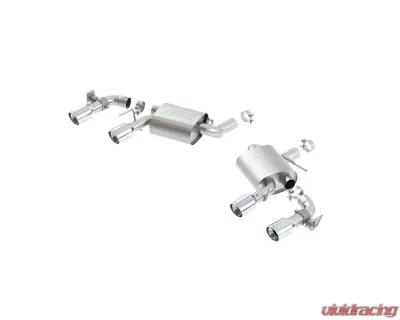 Borla 2016-2023 Chevrolet Camaro SS With Dual Mode Exhaust (NPP) Axle-Back Exhaust System S-Type - 11924