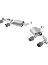 Borla 2016-2023 Chevrolet Camaro SS With Dual Mode Exhaust (NPP) Axle-Back Exhaust System ATAK                                     - 11925CF - Image 2