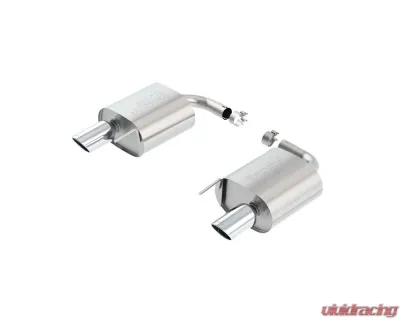 Borla 2015-2021 Ford Mustang 2.3L EcoBoost/ 2015-2017 3.7L V6 Axle-Back Exhaust System S-Type - 11938