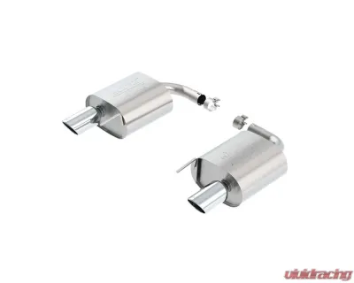 Borla 2015-2023 Ford Mustang 2.3L EcoBoost/ 2015-2017 3.7L V6 Axle-Back Exhaust System ATAK - 11939