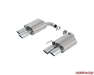 Borla 2018-2023 Ford Mustang GT WITHOUT Active Exhaust Valve Axle-Back Exhaust System S-Type - 11953