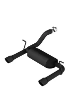 Borla Exhaust Axle-Back System Touring for 2018-2023 Jeep Wrangler JL/JLU, Ceramic Black T-304 Stainless Steel                                     - 11955CB - Image 2