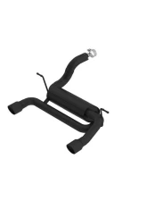 Borla Exhaust Touring Axle-Back System for 2018-2023 Jeep Wrangler JL/JLU, Ceramic Black T-304 Stainless Steel                                     - 11962CB - Image 2