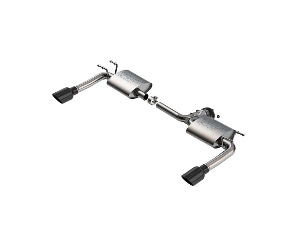 Borla 2019-2025 Mazda 3 Axle Back Exhaust System S-Type - 11982BC