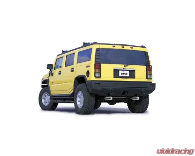 Borla Exhaust Cat-Back System for 2003-2006 Hummer H2, T-304 Stainless Steel Tips - 140037