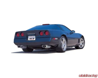 Borla Exhaust 1986-1991 Chevrolet Corvette C4 Cat-Back Exhaust System S-Type T-304 Stainless Steel - 140082