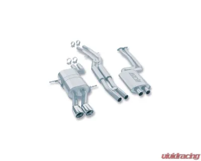 Borla 1999-2006 BMW 323i/ 323ci/ 325i/ 325ci/ 328i/ 328ci/ 330i/ 330ci Cat-Back Exhaust System - 140084
