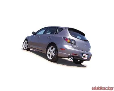 Borla Exhaust Cat-Back System S-Type for 2004-2009 Mazda 3, T-304 Stainless Steel - 140121