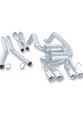 Borla Exhaust Cat-Back System S-Type Classic for 2005-2008 C6 Corvette, T-304 Stainless Steel                                     - 140128 - Image 2