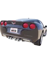 Borla Exhaust Cat-Back System S-Type Classic for 2005-2008 C6 Corvette, T-304 Stainless Steel                                     - 140128 - Image 2
