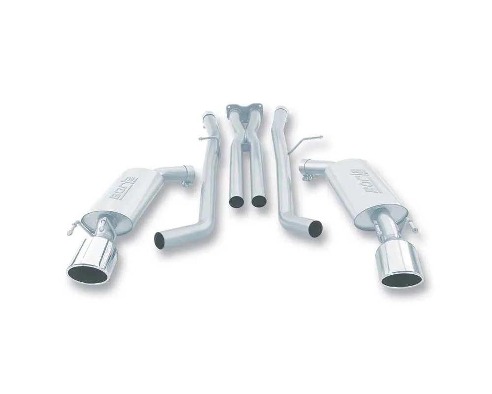 Borla GTO 2005-2006 Cat-Back Exhaust System S-Type Classic - 140165