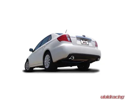 Borla Exhaust Cat-Back System S-Type for 2008-2011 Subaru Impreza 2.5L H4, T-304 Stainless Steel - 140324