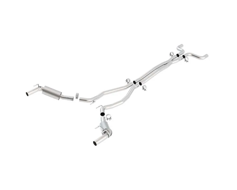 Borla 2010-2013 Chevrolet Camaro SS With Ground Effects Package Cat-Back Exhaust System S-Type - 140330