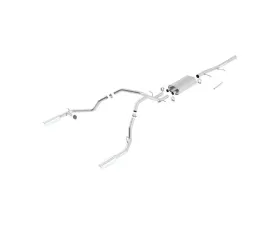 Borla 2009-2013 Chevrolet Silverado 1500/ GMC Sierra 1500 Cat-Back Exhaust System Touring
