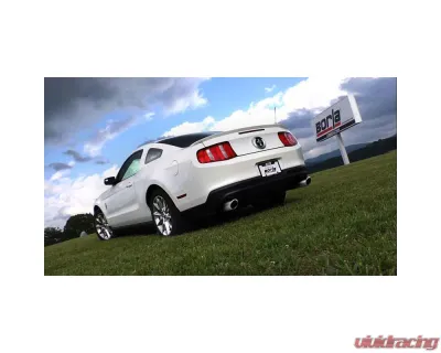 Borla Exhaust Cat-Back System S-Type for 2011-2014 Ford Mustang V6, T-304 Stainless Steel - 140375