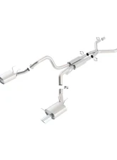 Borla Exhaust Cat-Back System S-Type for 2011-2012 Ford Mustang GT/GT500, 3" T-304 Stainless Steel                                     - 140389 - Image 2