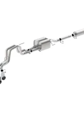 Borla 2010-2014 Ford F-150 SVT Raptor/ F-150 Harley Davidson Cat-Back Exhaust System Touring                                     - 140404 - Image 2
