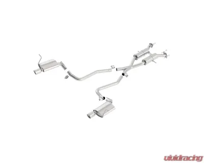 Borla 2011-2021 Jeep Grand Cherokee WK2 Cat-Back Exhaust System Touring - 140406