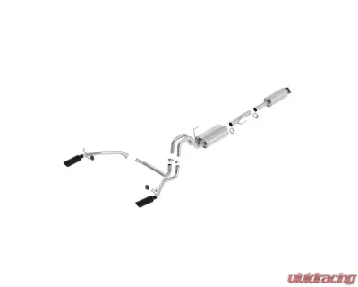 Borla 2011-2014 Ford F-150 Cat-Back Exhaust System S-Type - 140416BC