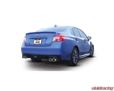 Borla Exhaust Cat-Back System ATAK for 2011-2014 Subaru WRX/WRX STI, T-304 Stainless Steel - 140418