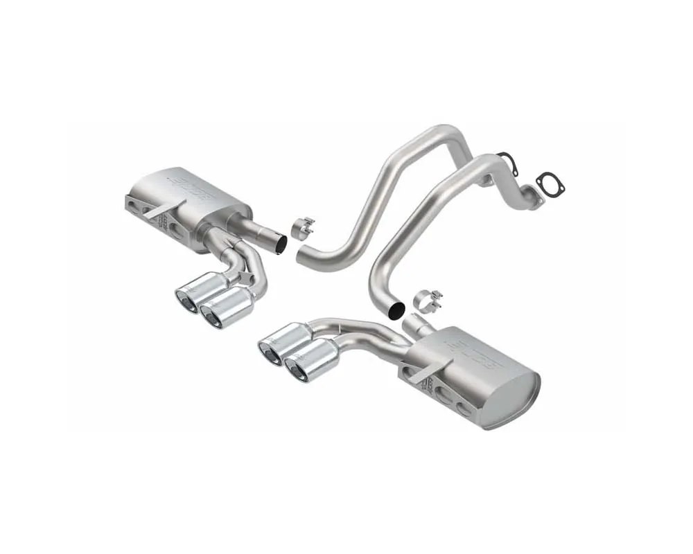 Borla 1997-2004 Chevrolet Corvette/ Corvette Z06 C5 Cat-Back Exhaust System Touring - 140426