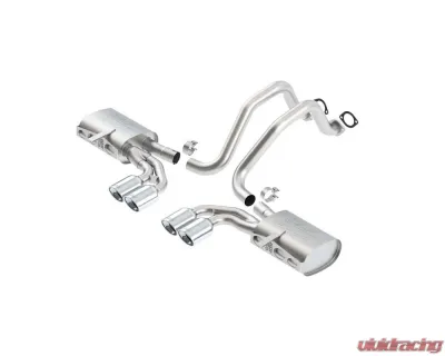 Borla 1997-2004 Chevrolet Corvette/ Corvette Z06 C5 Cat-Back Exhaust System ATAK - 140428