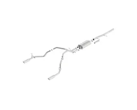 Borla 2009-2013 Chevrolet Silverado 1500/ GMC Sierra 1500 Cat-Back Exhaust System S-Type