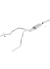 Borla 2011-2013 Chevrolet Silverado 1500/ GMC Sierra/ Sierra Denali 1500 Cat-Back Exhaust System S-Type                                     - 140437 - Image 2
