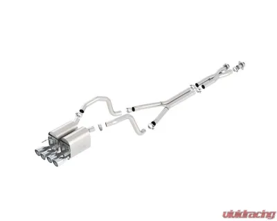 Borla 2005-2008 Chevrolet Corvette C6 Cat-Back Exhaust System ATAK - 140453