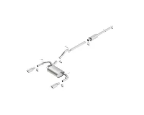 Borla 2012-2018 Jeep Wrangler JKU Cat-Back Exhaust System Touring