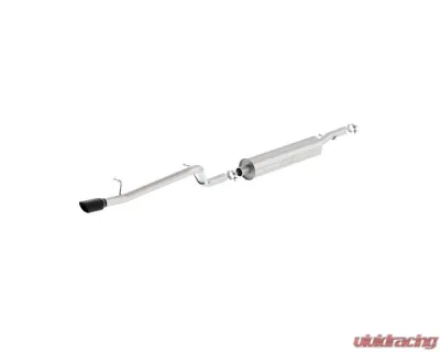 Borla 2012-2018 Jeep Wrangler JKU inDirt Sportin Cat-Back Exhaust System S-Type - 140479BC