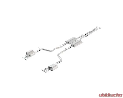 Borla 2011-2014 Dodge Challenger SE/ SXT V6 Cat-Back Exhaust System S-Type - 140482