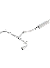 Borla 2013-2020 Scion FR-S/ Subaru BRZ/ Toyota 86 Cat-Back Exhaust System S-Type                                     - 140496 - Image 2