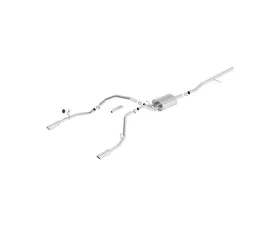 Borla 2014-2019 Chevrolet Silverado 1500/ GMC Sierra 1500 Cat-Back Exhaust System Touring