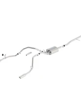 Borla 2014-2019 Chevrolet Silverado 1500/ GMC Sierra 1500 Cat-Back Exhaust System Touring                                     - 140535 - Image 2