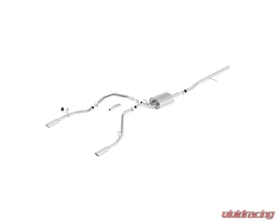 Borla 2014-2019 Chevrolet Silverado 1500/ GMC Sierra 1500 Cat-Back Exhaust System Touring - 140535