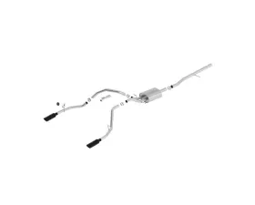 Borla 2014-2019 Chevrolet Silverado 1500/ GMC Sierra 1500 Cat-Back Exhaust System S-Type
