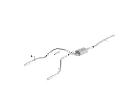 Borla 2014-2019 Chevrolet Silverado 1500/ GMC Sierra 1500 Cat-Back Exhaust System S-Type