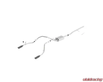 Borla 2014-2019 Chevrolet Silverado 1500/ GMC Sierra 1500 Cat-Back Exhaust System ATAK - 140537BC