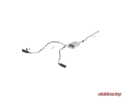 Borla 2014-2019 Chevrolet Silverado 1500/ GMC Sierra 1500 Cat-Back Exhaust System Touring - 140544BC