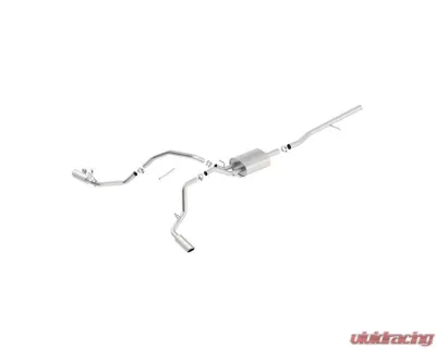 Borla 2014-2019 Chevrolet Silverado 1500/ GMC Sierra 1500 Cat-Back Exhaust System Touring - 140544