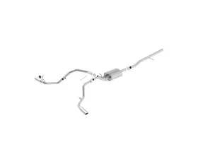 Borla 2014-2019 Chevrolet Silverado 1500/ GMC Sierra 1500 Cat-Back Exhaust System S-Type