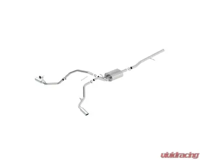 Borla 2014-2019 Chevrolet Silverado 1500/ GMC Sierra 1500 Cat-Back Exhaust System S-Type - 140545