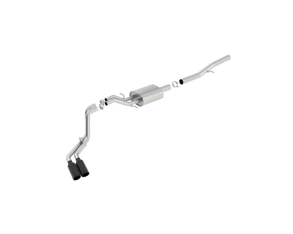 Borla 2014-2018 Chevrolet Silverado 1500/ GMC Sierra 1500 Cat-Back Exhaust System S-Type - 140576BC