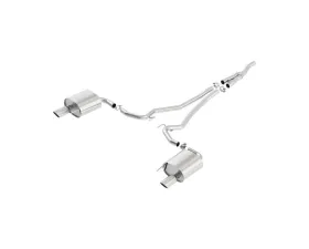 Borla 2015-2023 Ford Mustang 2.3L EcoBoost/ 3.7L V6 Cat-Back Exhaust System S-Type