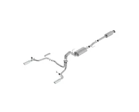 Borla 2015-2020 Ford F-150 2.7L/ 3.5L EcoBoost/ 5.0L V8/ 2018-2020 3.3L V6 Cat-Back Exhaust System S-Type Open-Box CLEARANCE