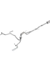 Borla Exhaust Cat-Back System for 2015-2020 Ford F-150 2.7L/3.5L/5.0L/3.3L V6, T-304 Stainless Steel                                     - 140616 - Image 2