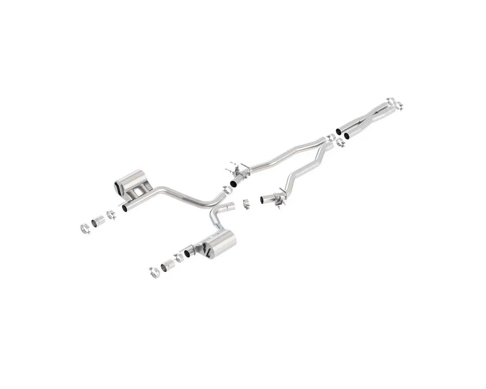 Borla 2015-2023 Dodge Challenger SRT 392/ 392 Hemi/ Scat Pack Cat-Back Exhaust System ATAK - 140641