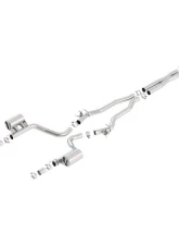 Borla Exhaust Cat-Back System ATAK for 2015-2023 Dodge Charger SRT Hellcat, T-304 Stainless Steel                                     - 140669 - Image 2
